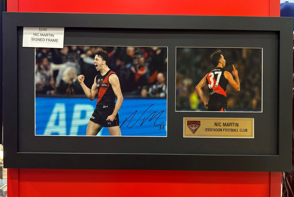 (ESSENDON) NIC MARTIN Signed