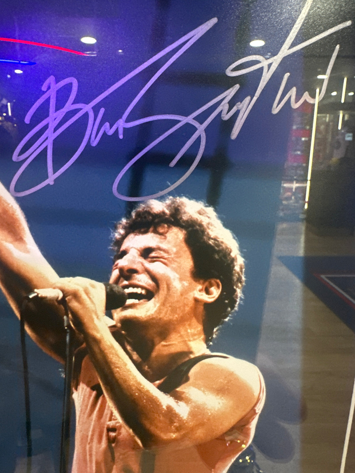 Bruce Springsteen signed