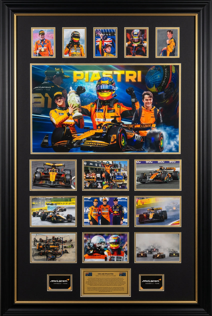 Oscar Piastri Photo Collage