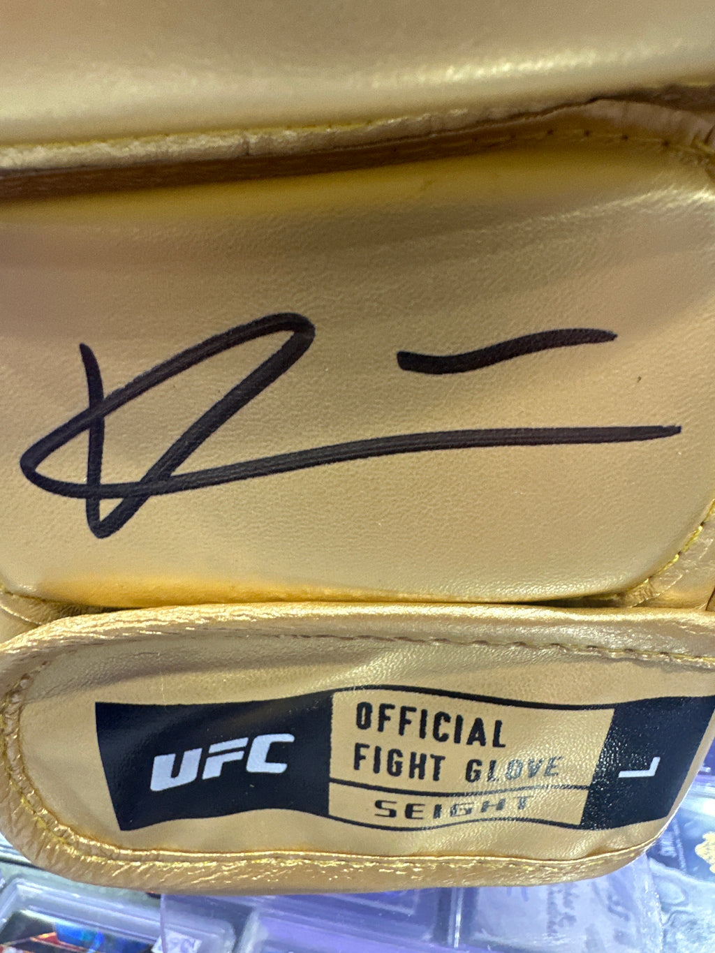 QUILLAN SALKILLD Signed UFC glove