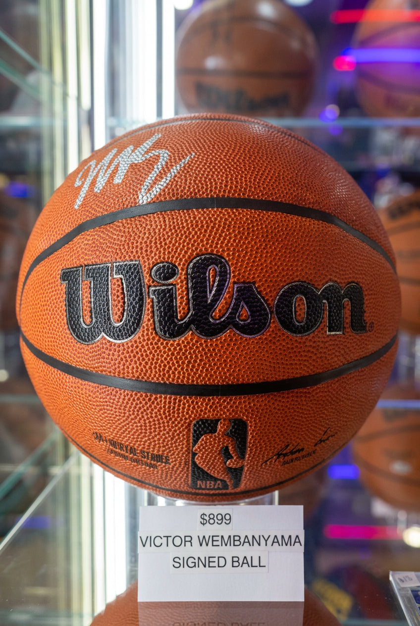 Victor Wembanyama Signed Wilson Basketball