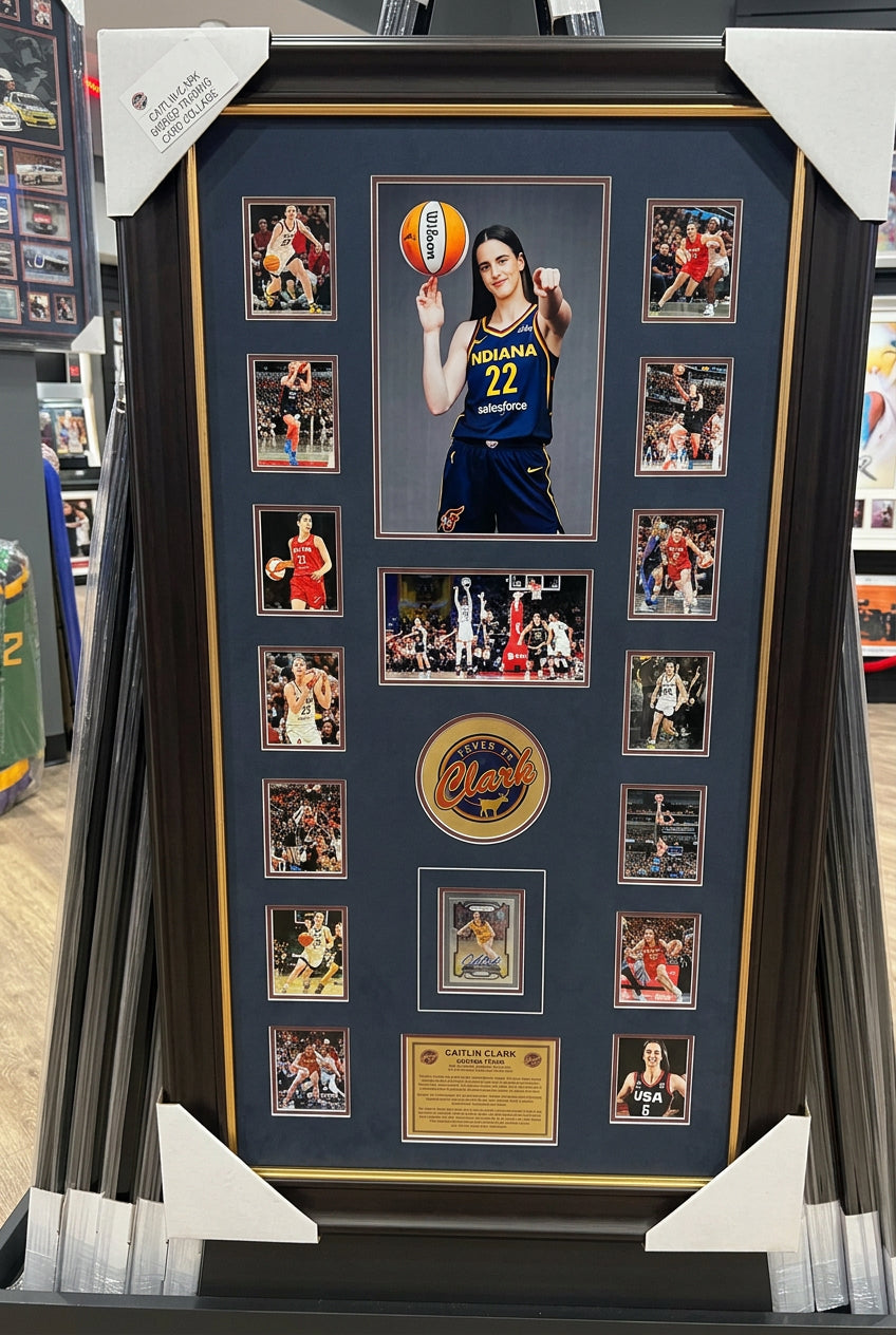 CAITLAN CLARK Signed Trading  Card Collage