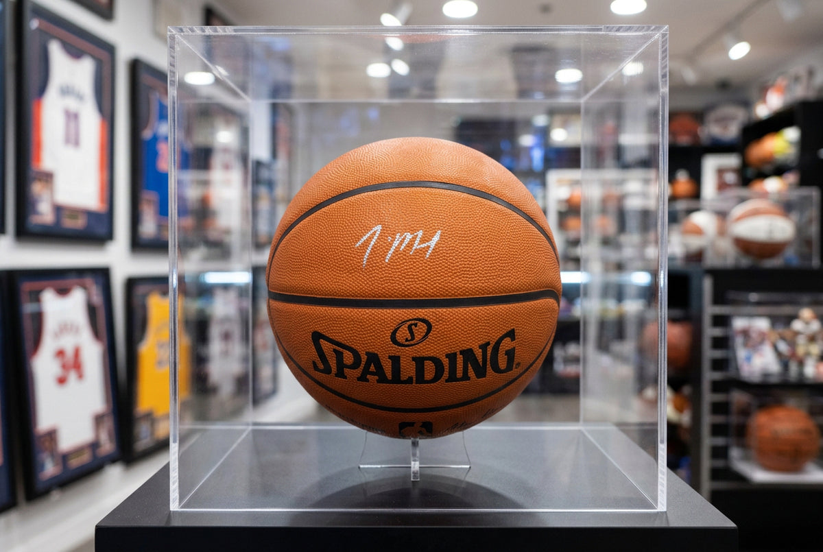 Ja Morant signed Spalding Basketball
