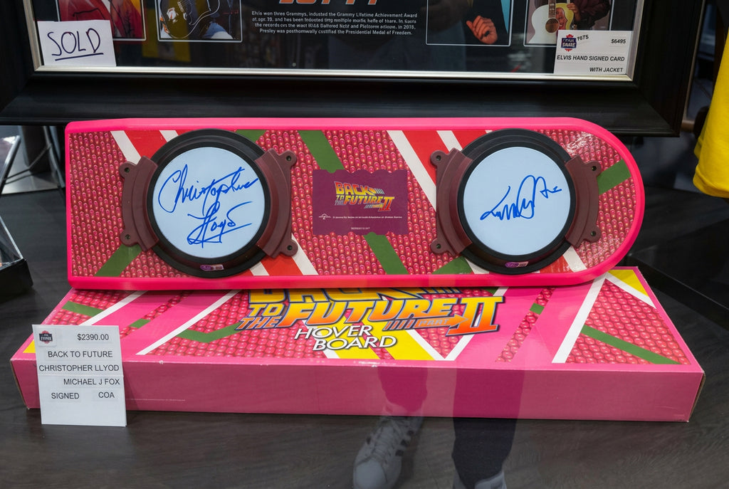 BACK TO THE FUTURE 2 Signed Hover Board