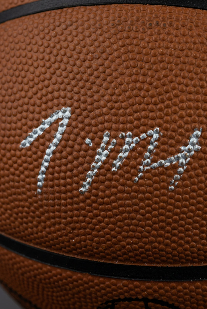 Ja Morant signed Spalding Basketball