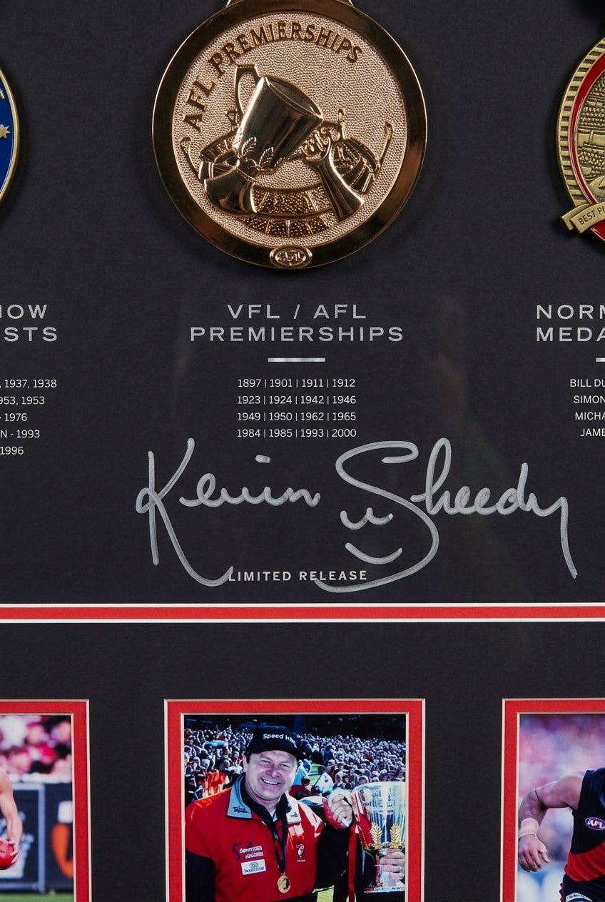 ESSENDON Decorations of Distinction Signed by KEVIN SHEEDY