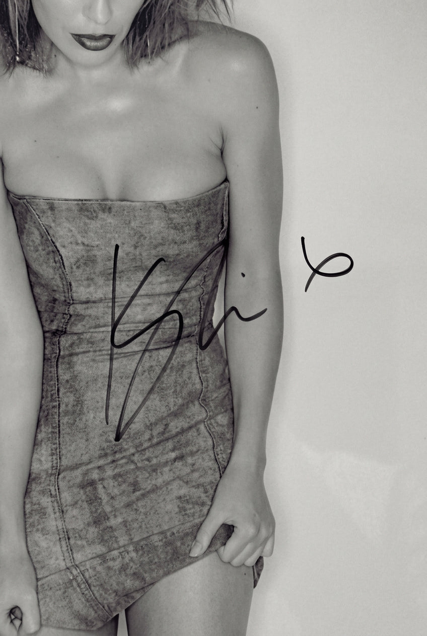 KYLIE Signed Photo Collage