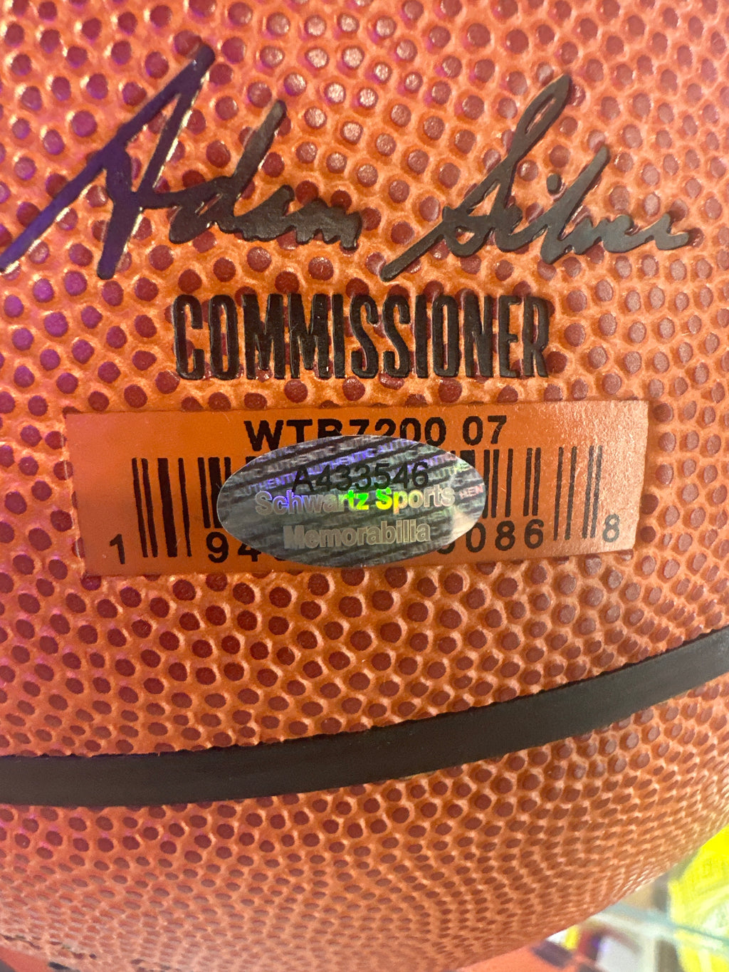 Chris Mullin Signed Wilson Basketball