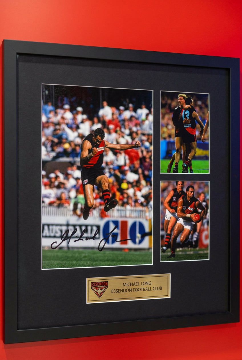 (ESSENDON) MICHAEL LONG Signed photo