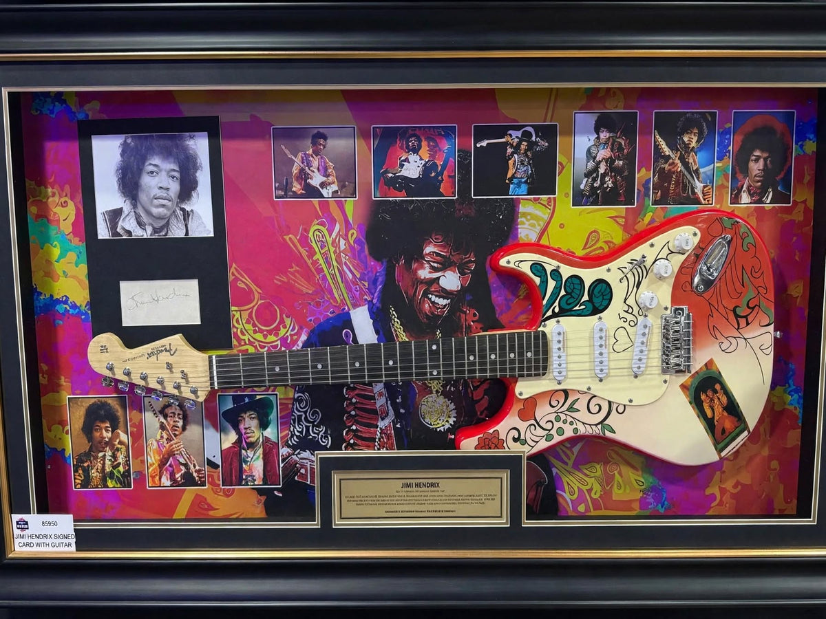 Jimi Hendrix Signed