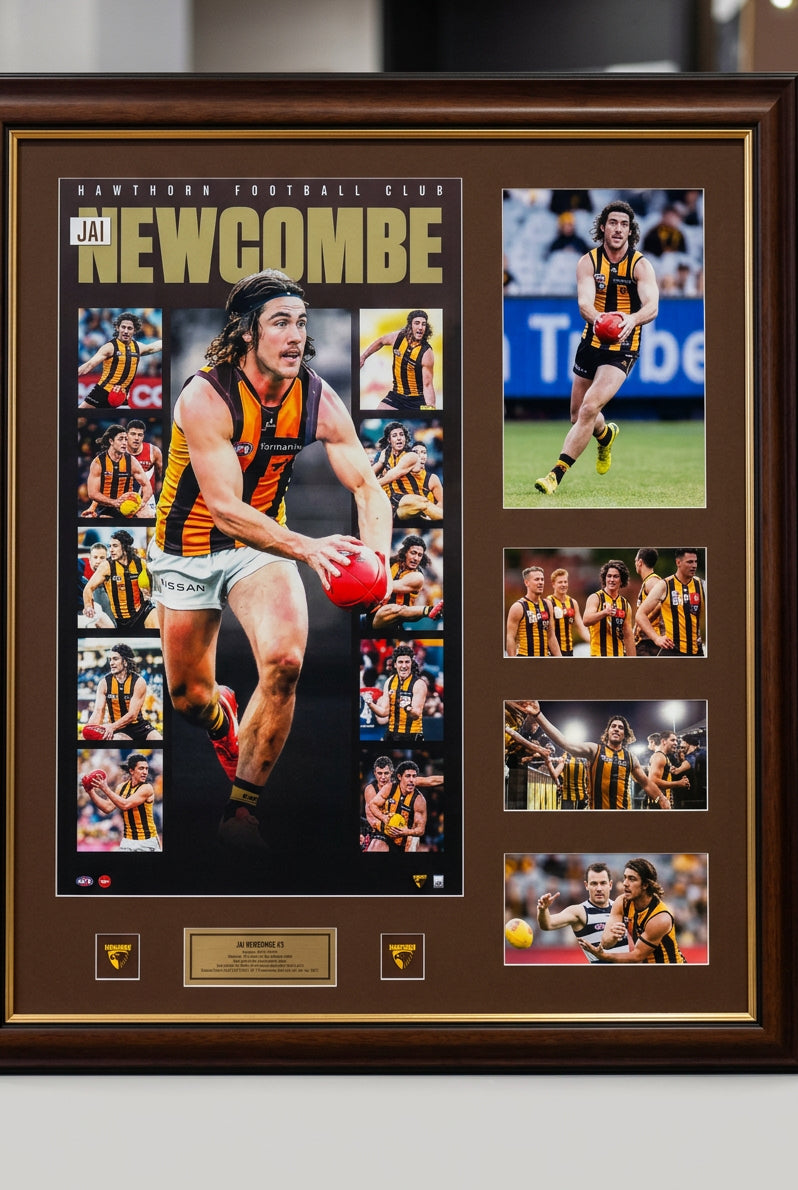 Jai Newcombe Framed photo Collage