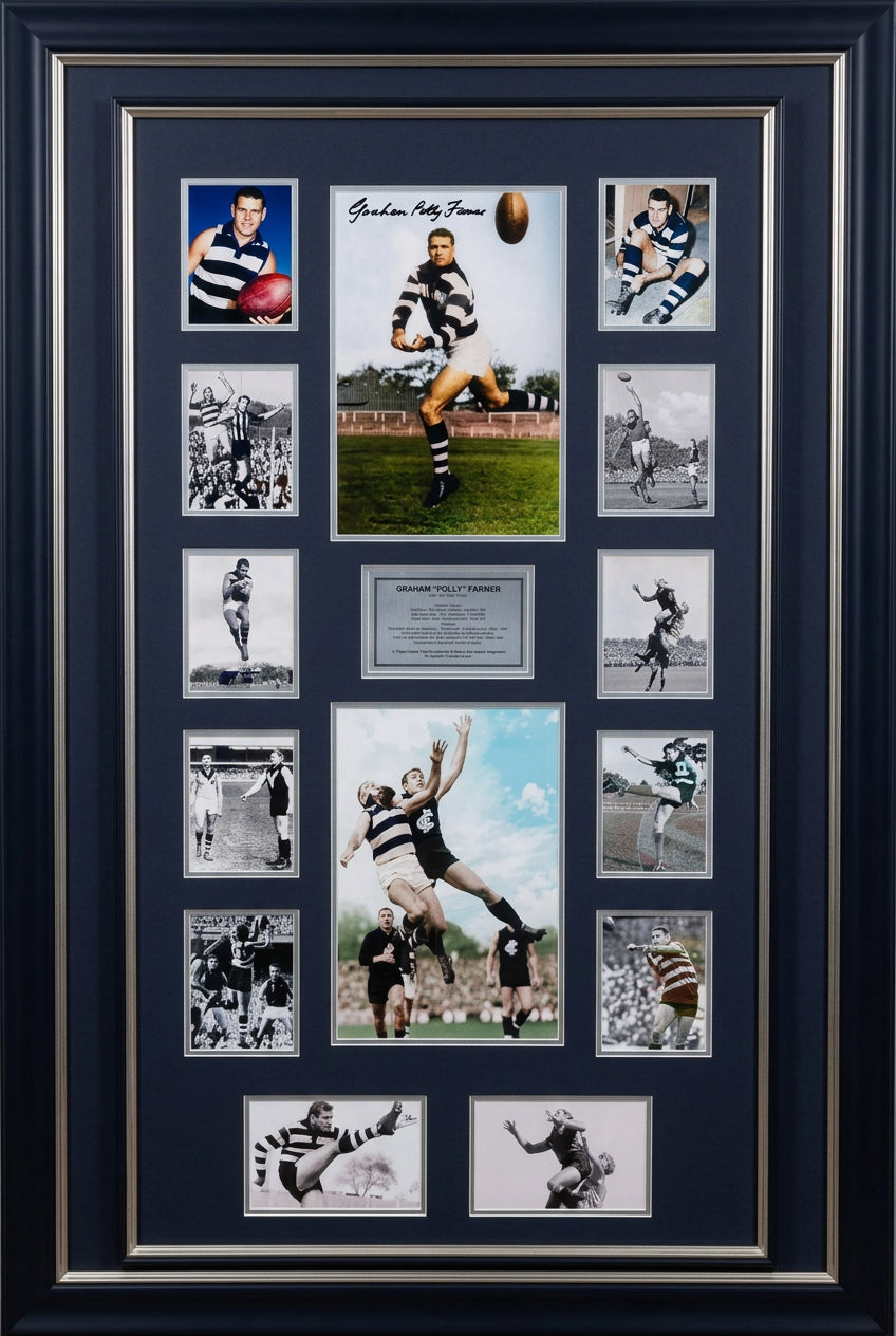 Signed Polly Farmer Photo Collage