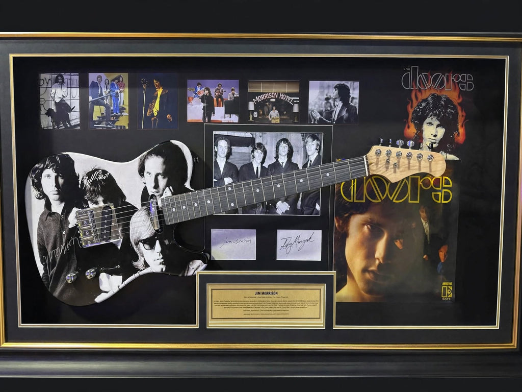 The Doors Signed by Jim Morrison and Ray Manzark