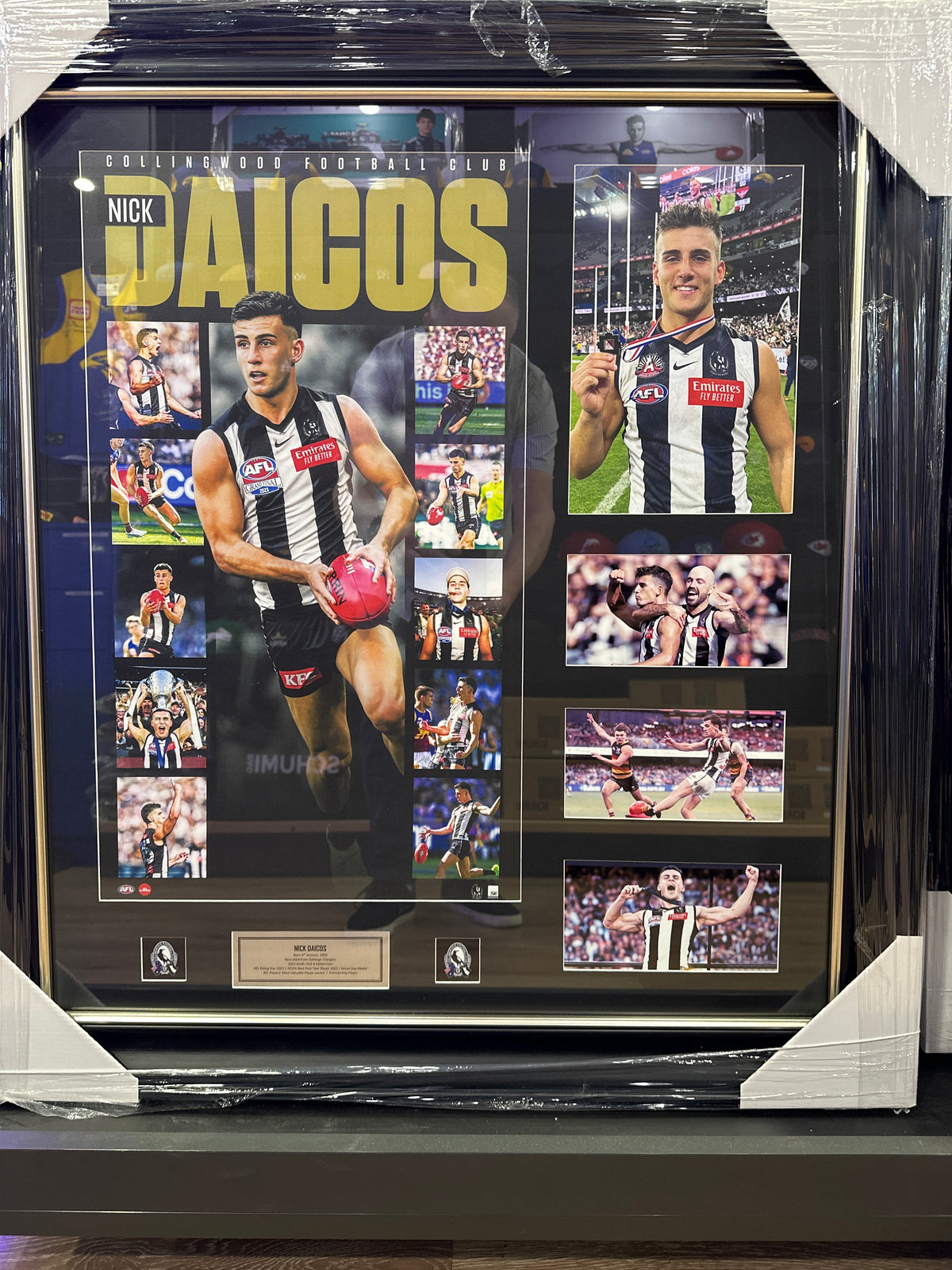 Nick Daicos Framed Photo Collage