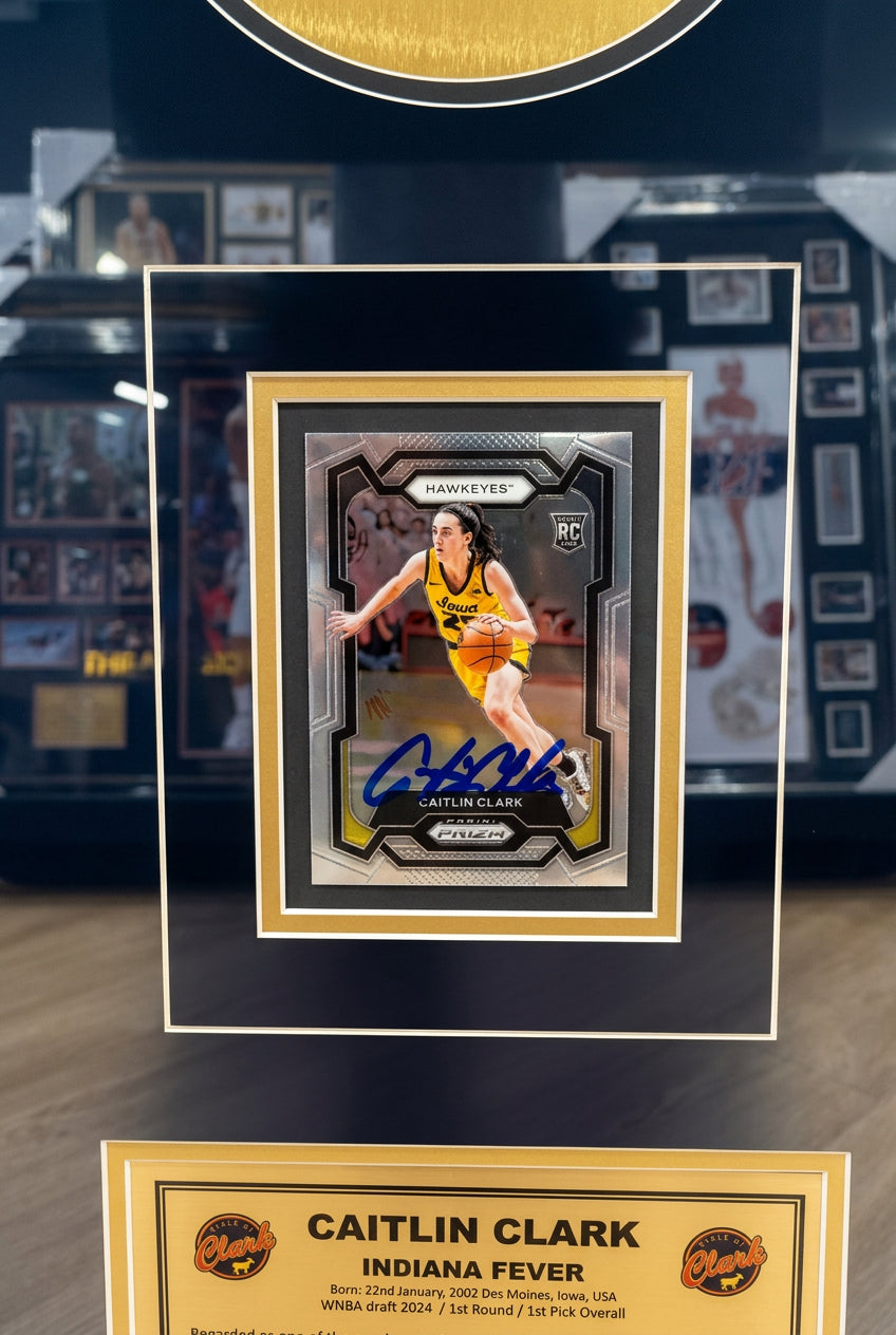 CAITLAN CLARK Signed Trading  Card Collage