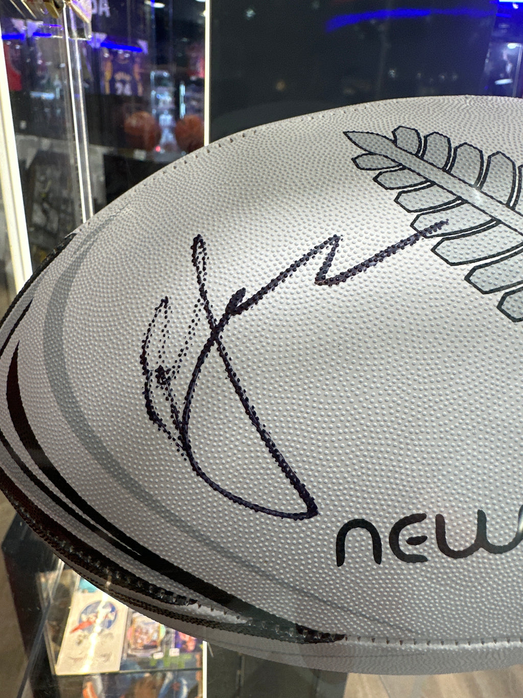 Rieko Loane Signed All Blacks Ball