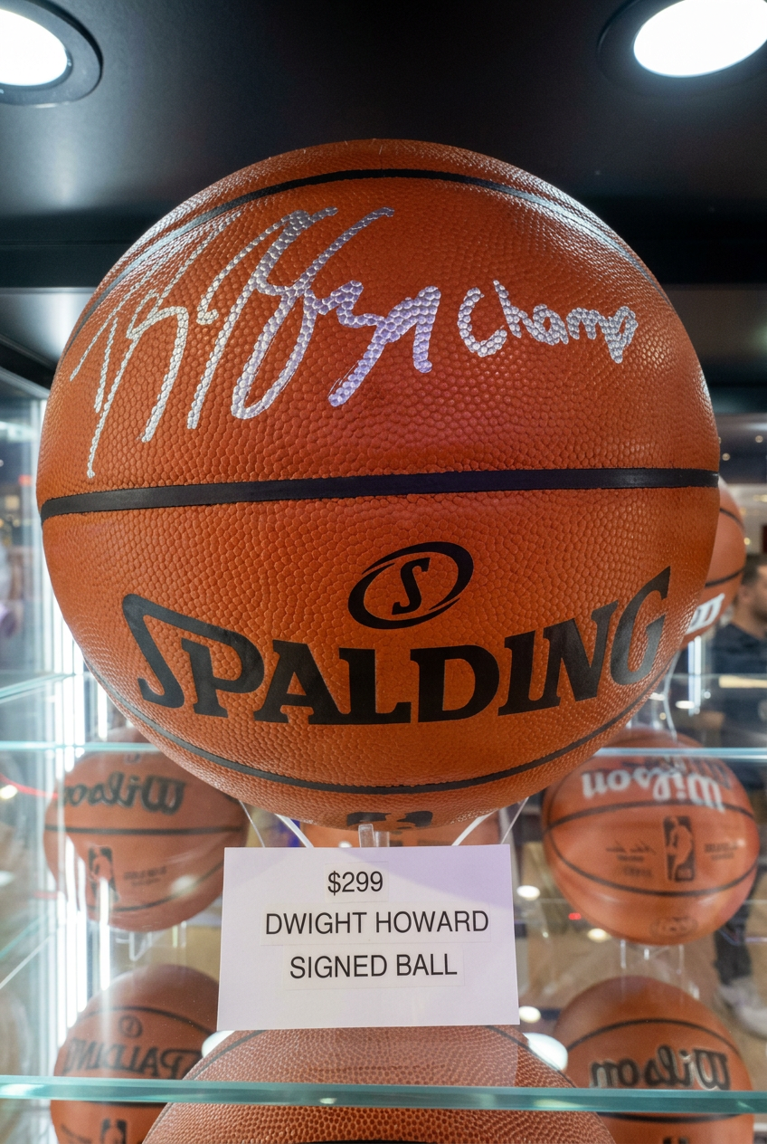Dwight Howard Signed Spalding Basketball