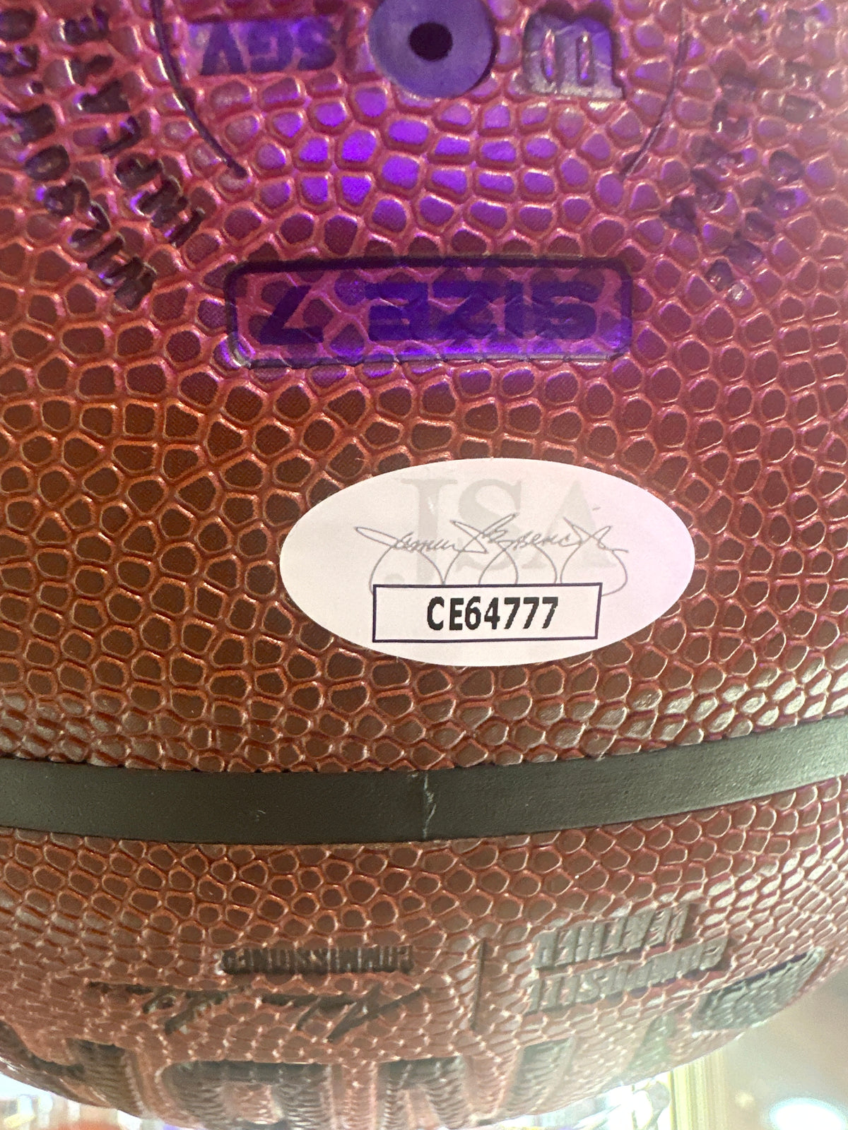 Mikal Bridges Signed New York Kicks Basketball