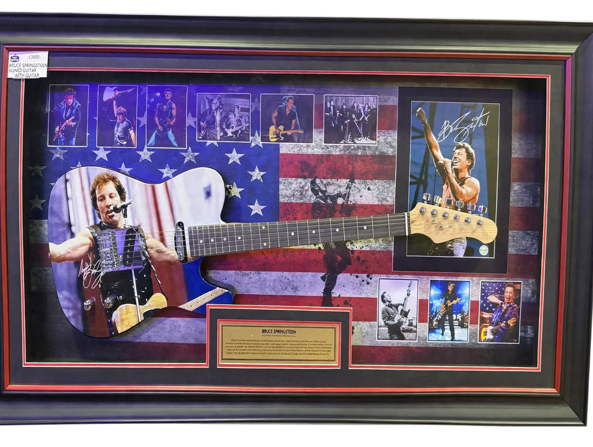 Bruce Springsteen signed