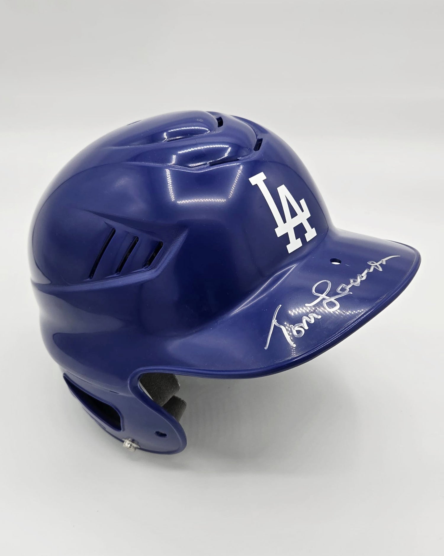 Tommy Lasorda Signed MLB Helmet