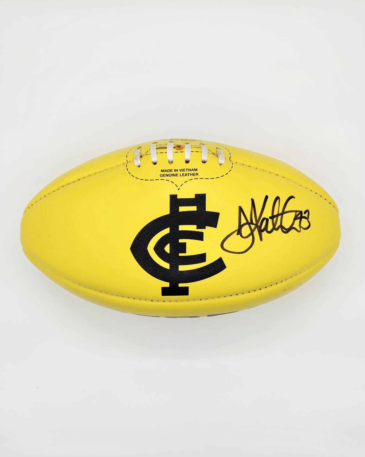 Anthony Koutoufides Signed AFL Ball
