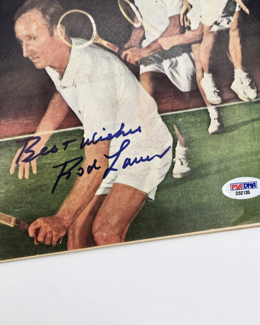 Rod Laver 1968 Hand-Signed Sports Illustrated Magazine