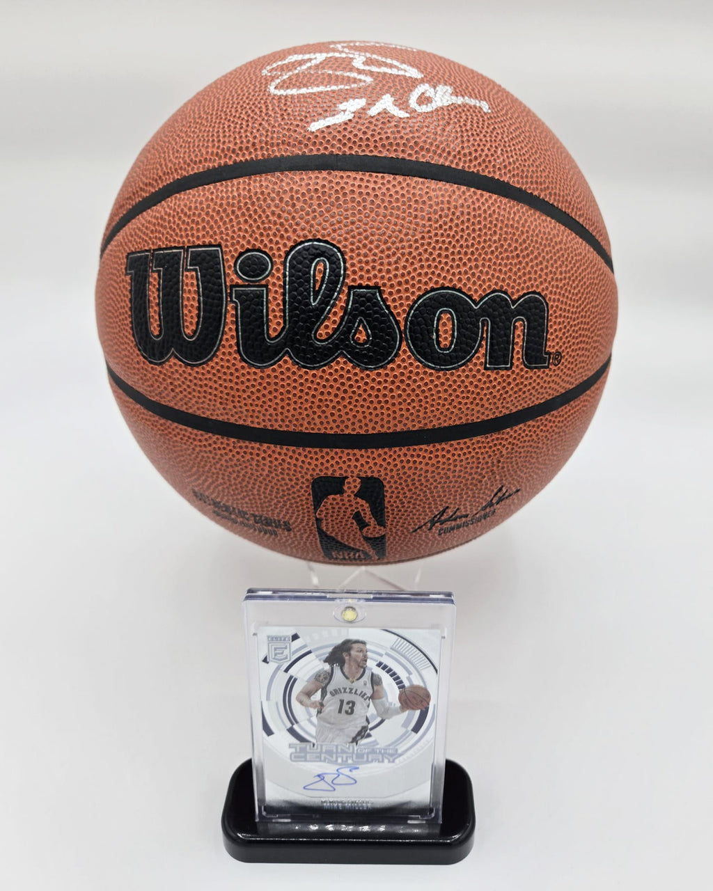 Mike Miller Memphis Grizzlies Signed Wilson Basketball