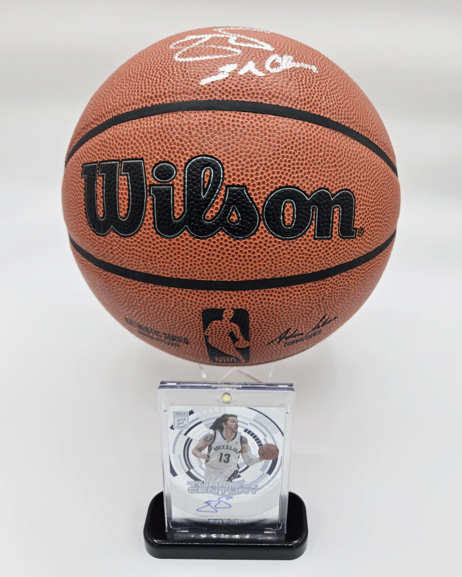 Mike Miller Memphis Grizzlies Signed Wilson Basketball
