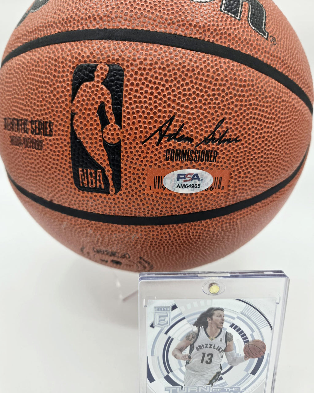 Mike Miller Memphis Grizzlies Signed Wilson Basketball