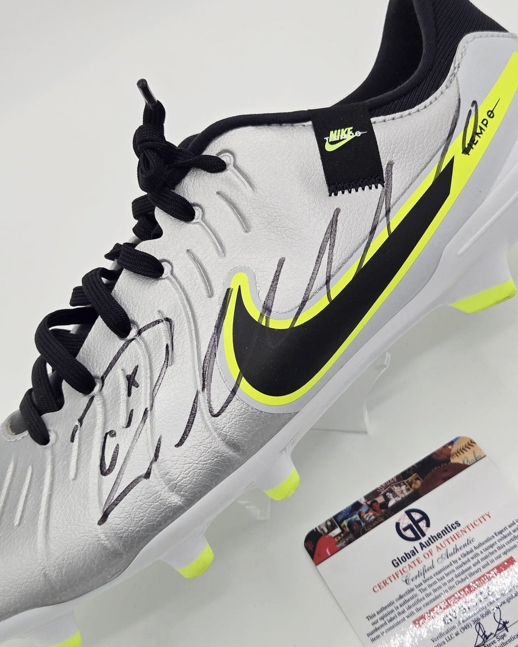 Cristiano Ronaldo Signed Soccer Boot
