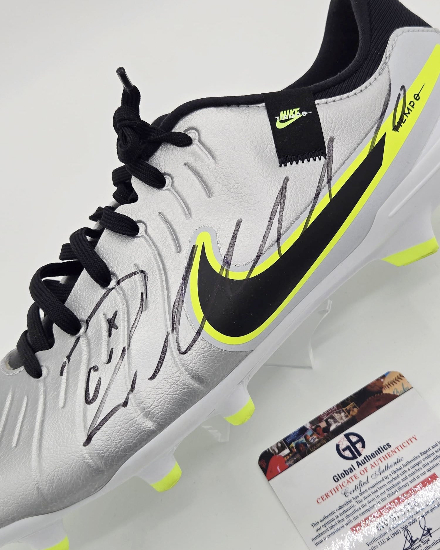 Cristiano Ronaldo Signed Soccer Boot