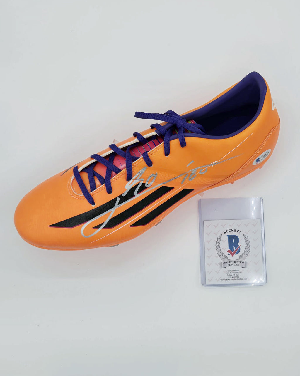 Lionel Messi Hand-Signed Football Boot