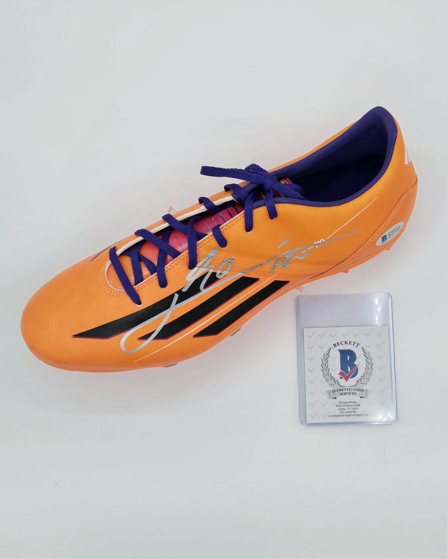 Lionel Messi Hand-Signed Football Boot