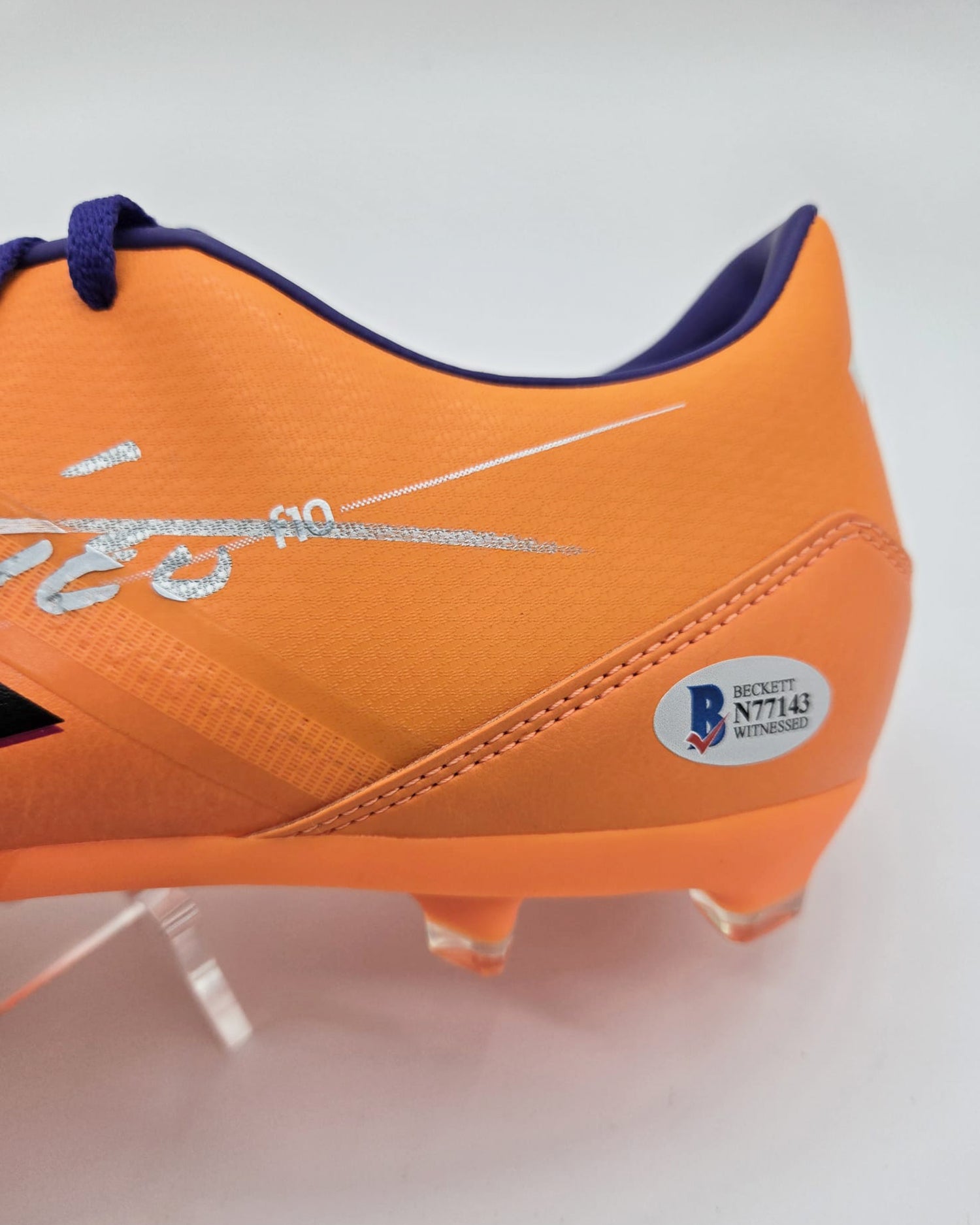 Lionel Messi Hand-Signed Football Boot