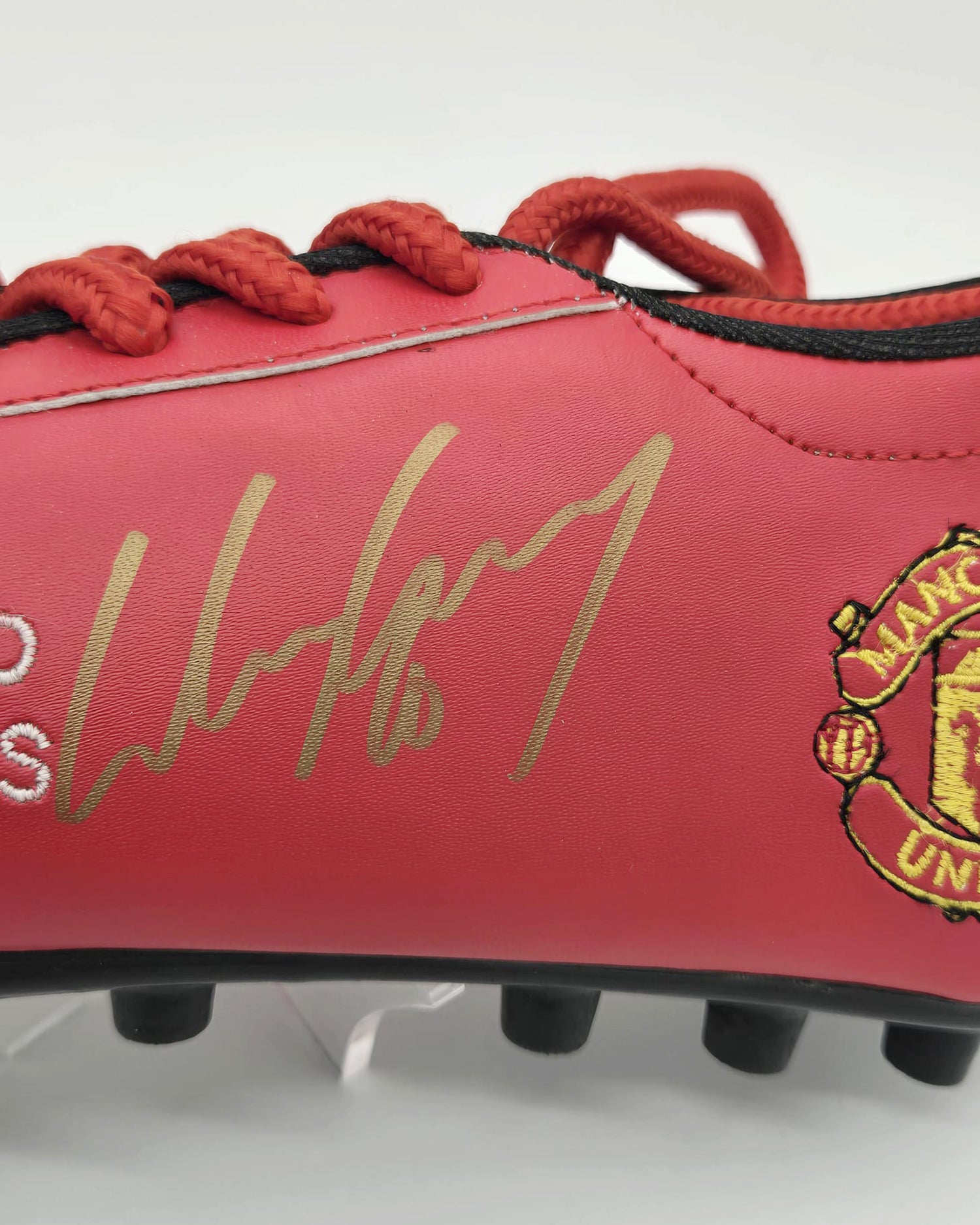 Wayne Rooney Hand-Signed Career Highlights Football Boot