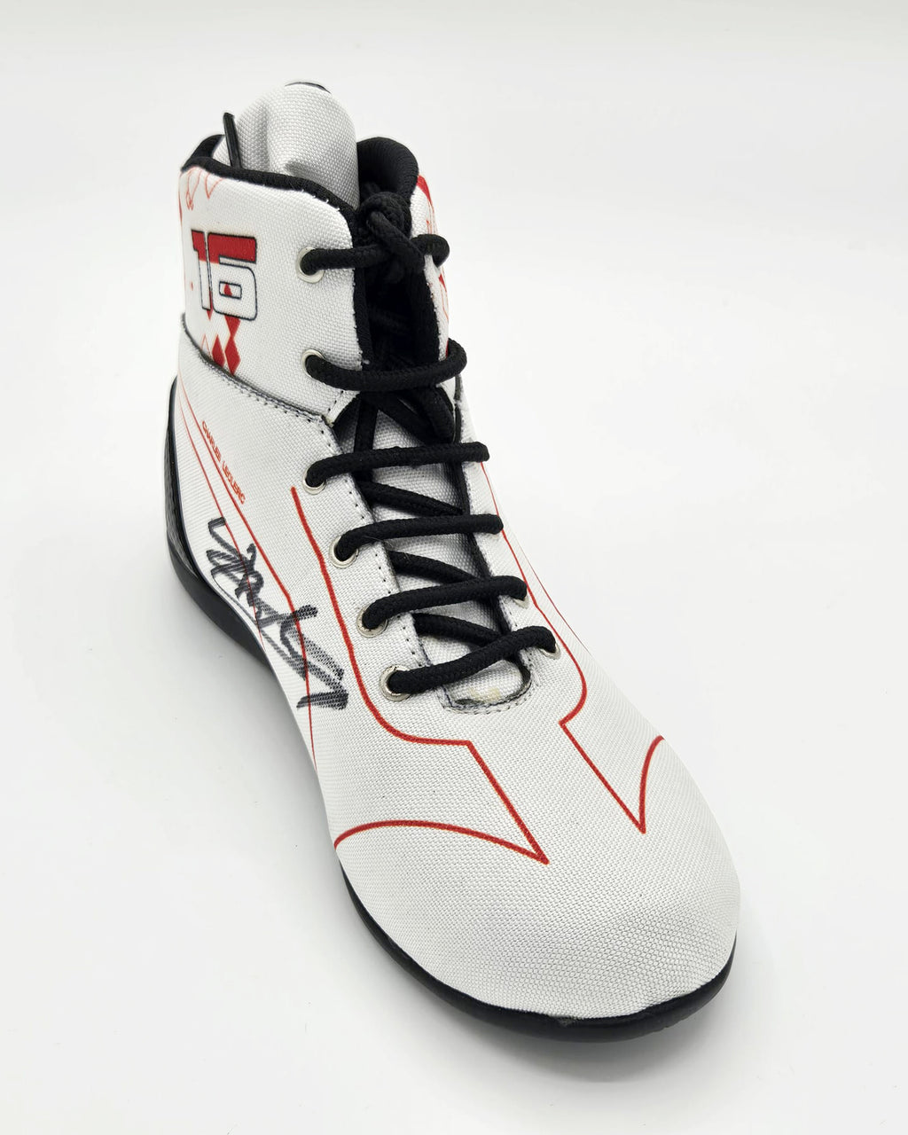 Charles Leclerc Signed F1 Racing Boot