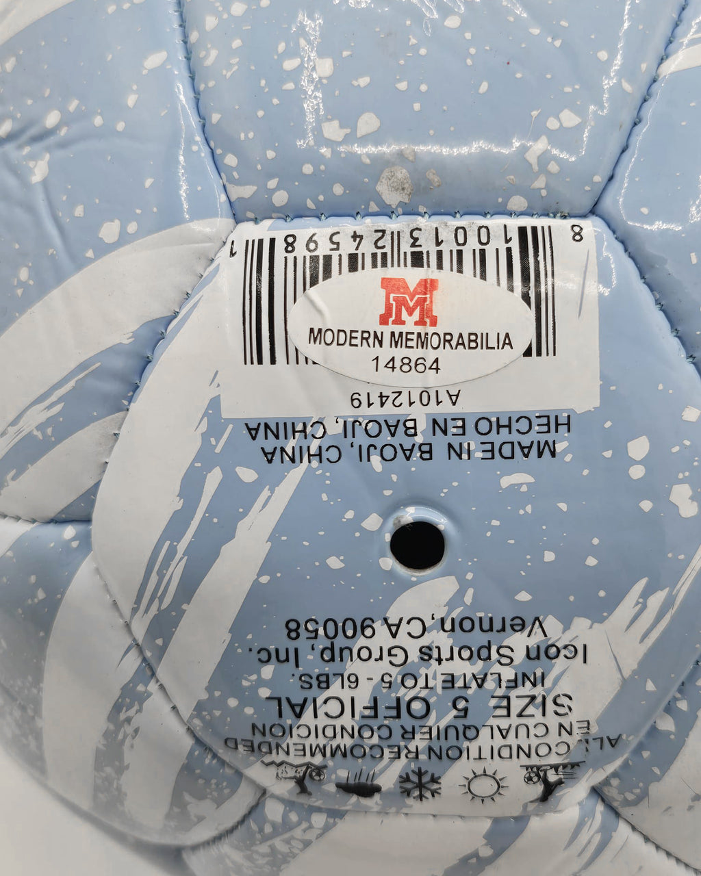 Diego Maradona Signed Soccer Ball