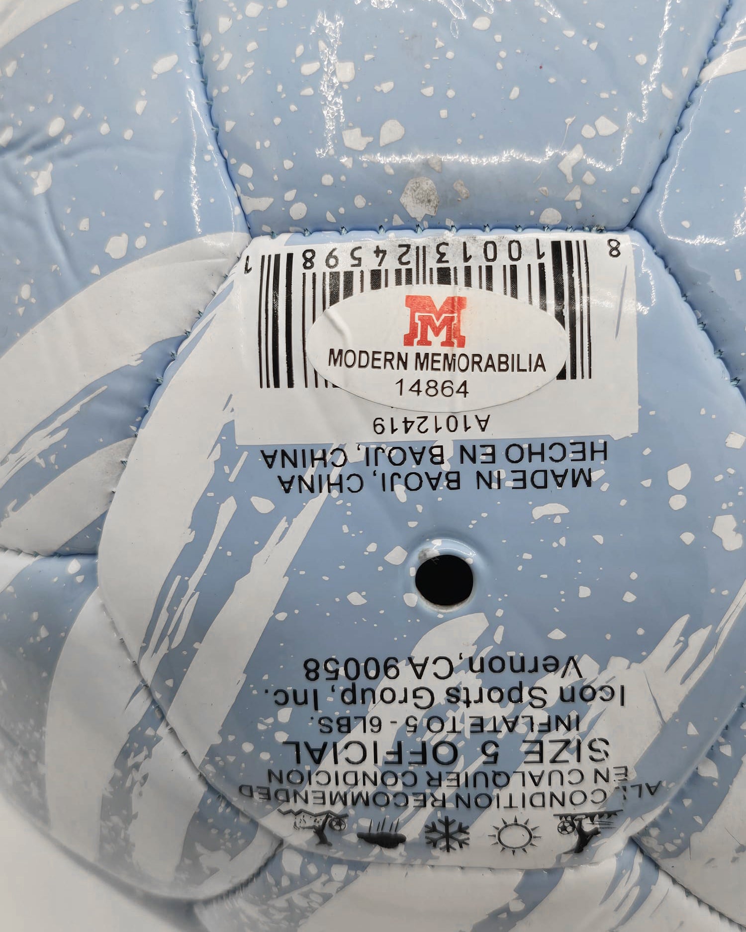 Diego Maradona Signed Soccer Ball
