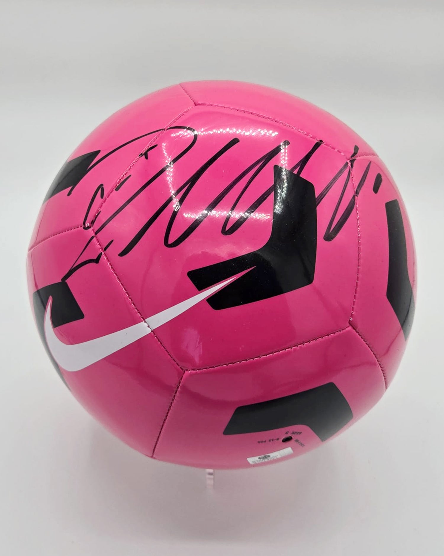 Cristiano Ronaldo Signed Soccer Ball