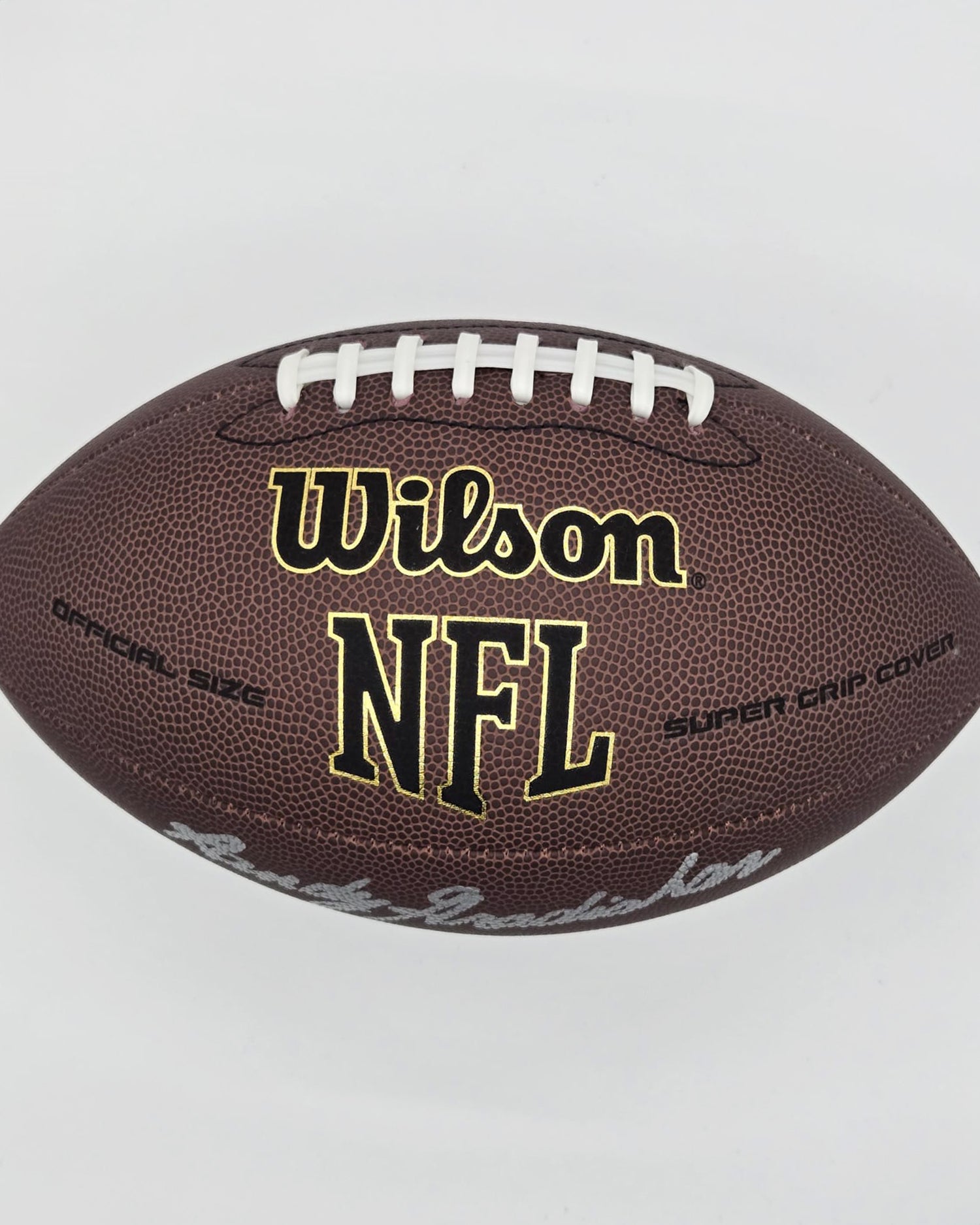 Randy Gradishar HOF 24 Hand-Signed Wilson Football