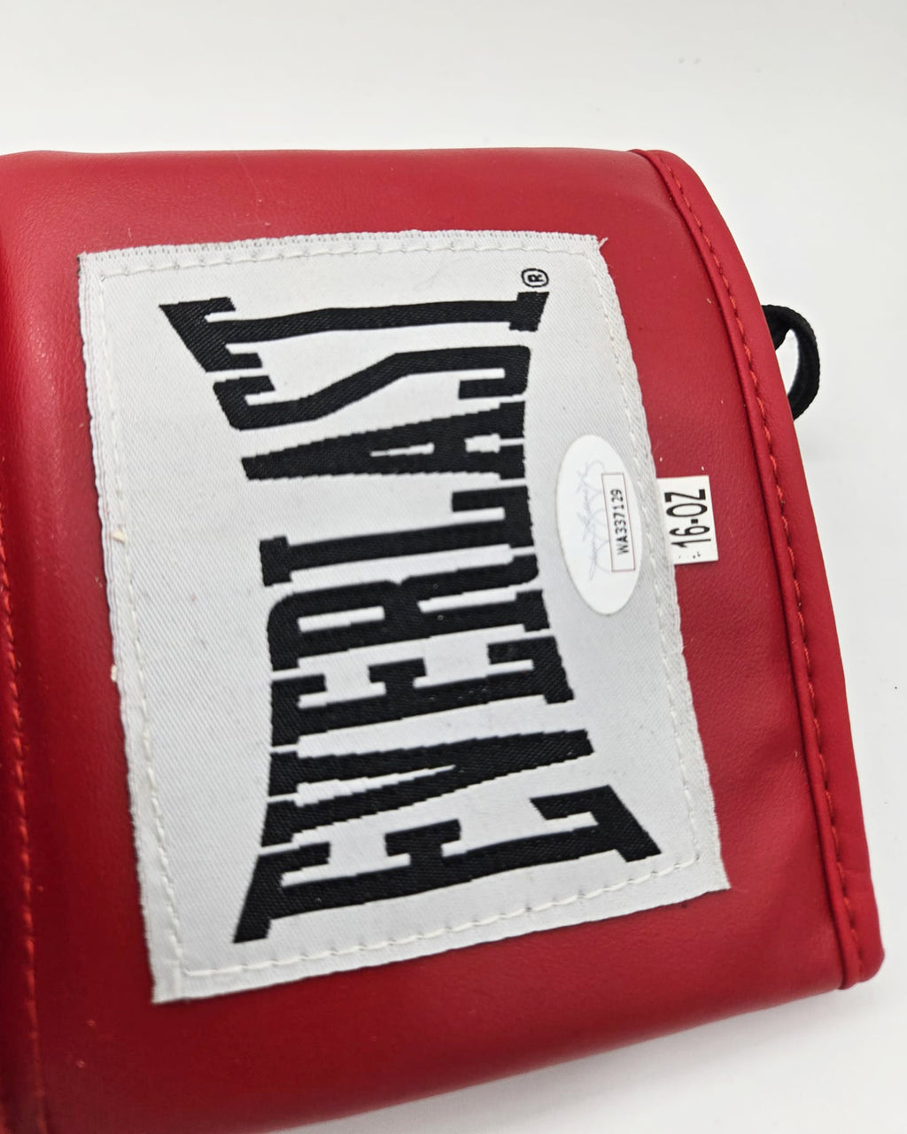 Roy Jones Jr. HOF 22 Hand-Signed Red Everlast Boxing Glove