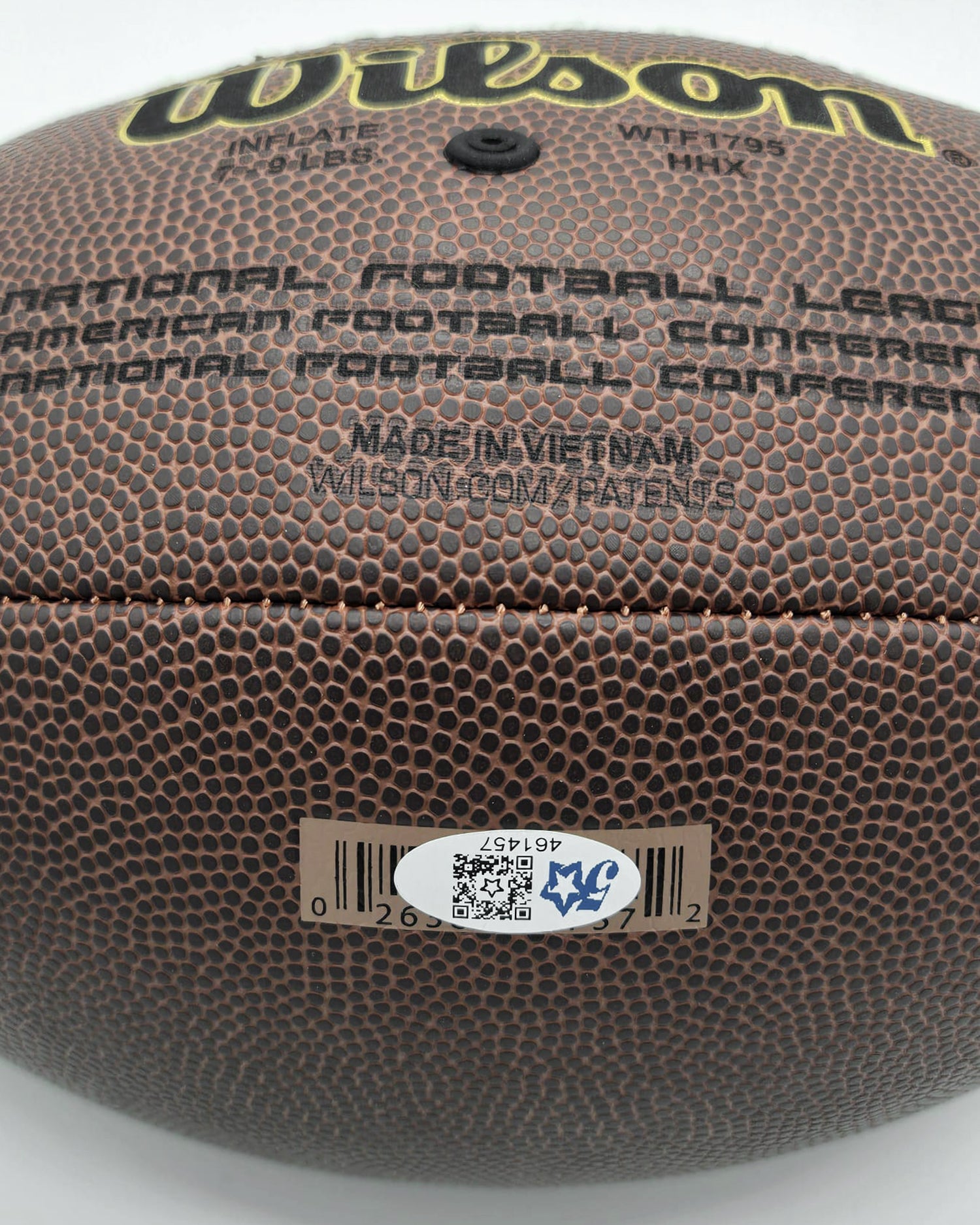 Travis Kelce Signed NFL Ball