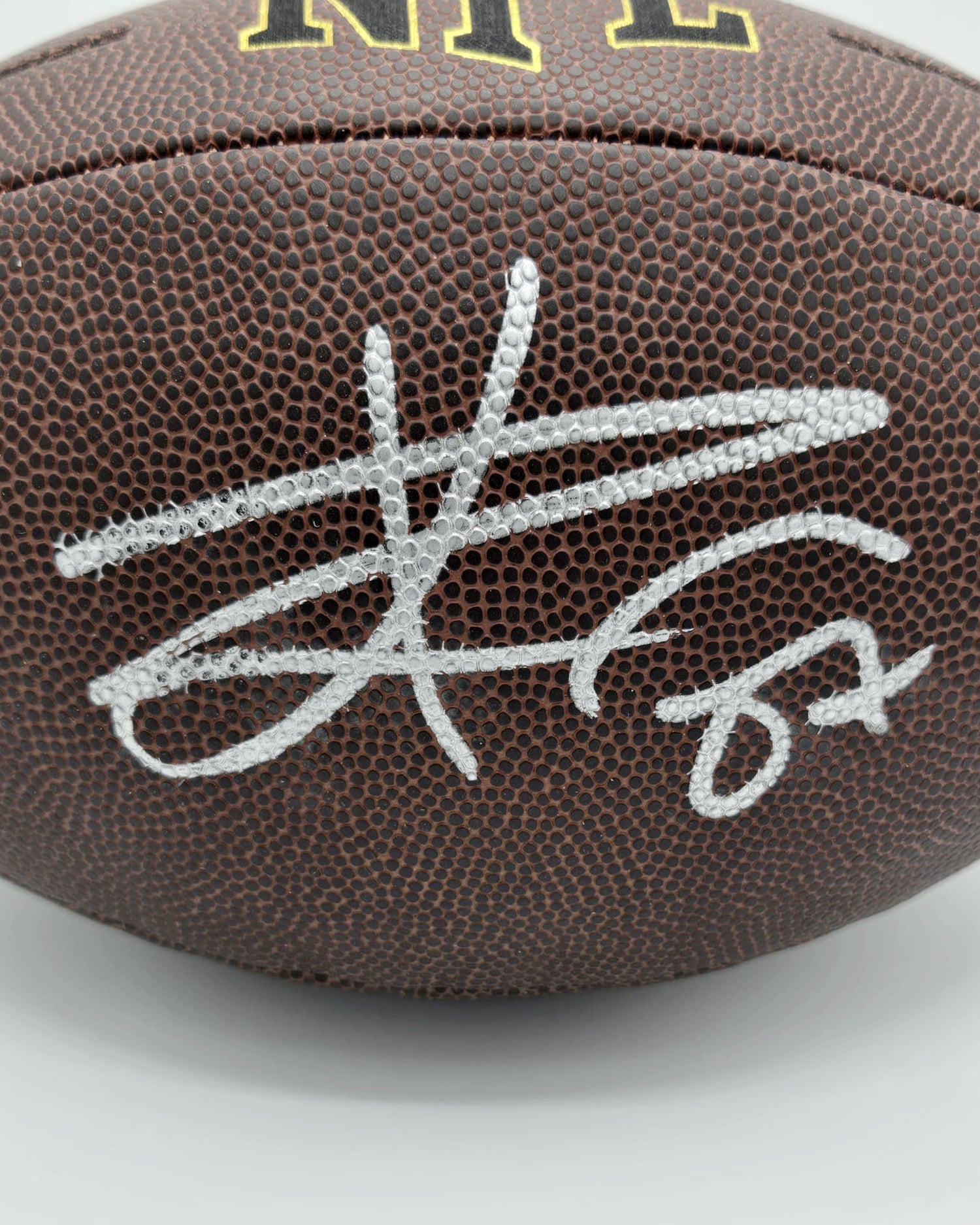 Travis Kelce Signed NFL Ball