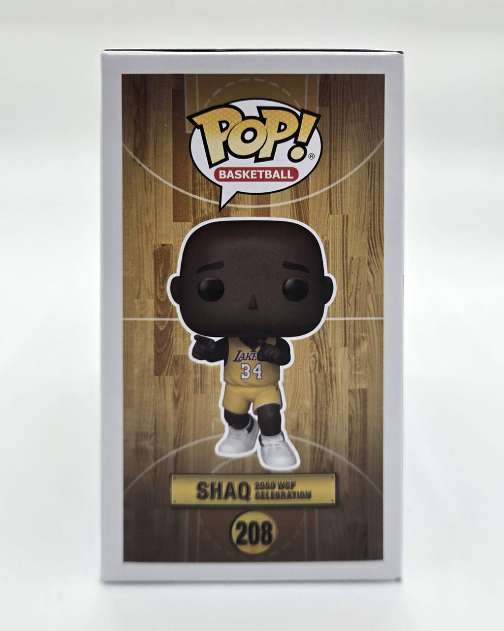 Shaquille O’Neal Hand-Signed LA Lakers Funko Pop #208