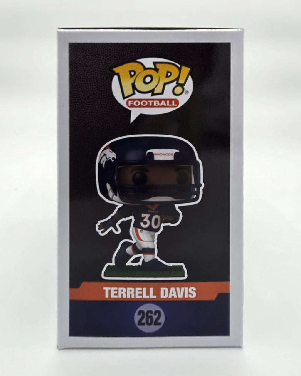 Terrell Davis Hand-Signed Denver Broncos Funko Pop #262