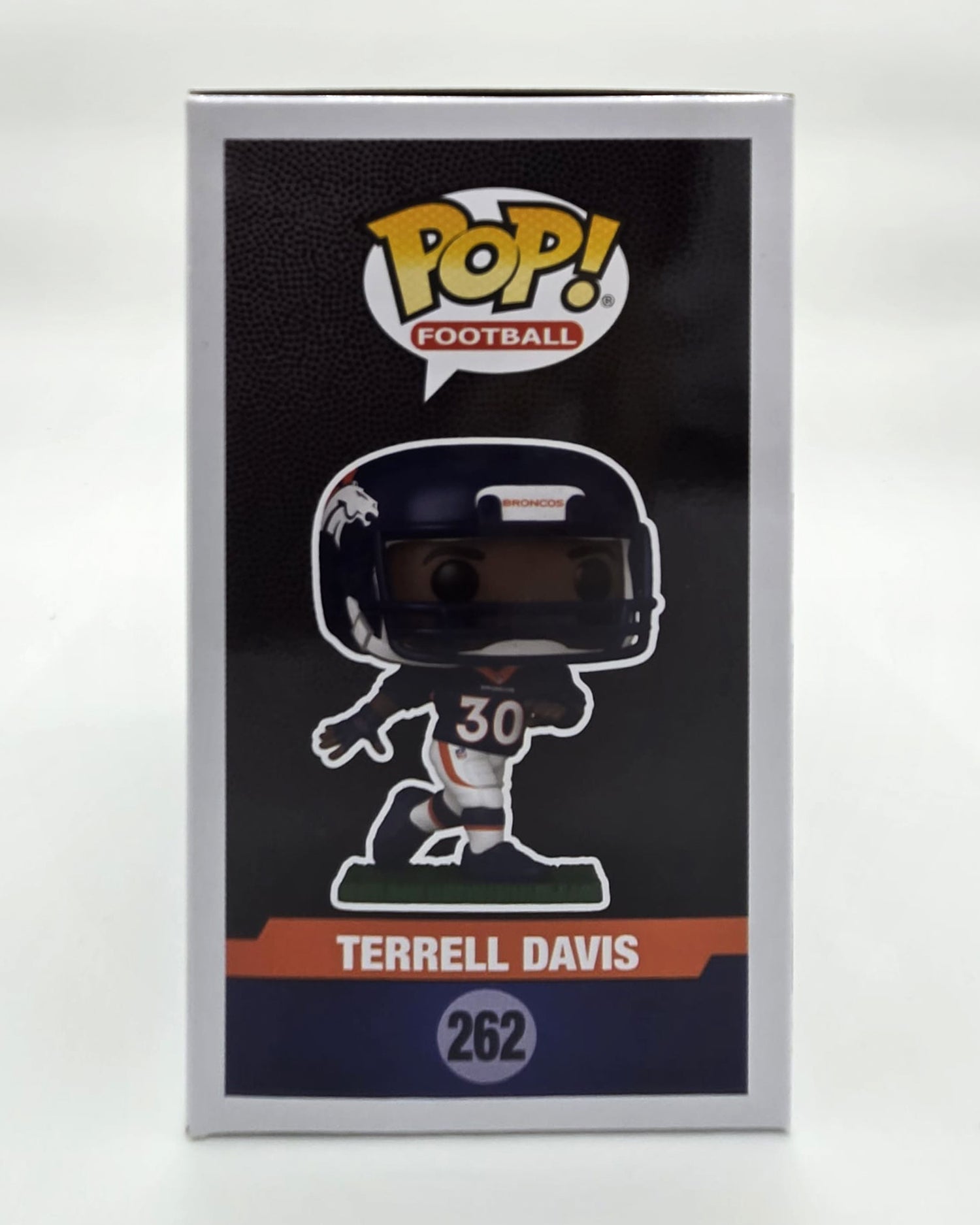 Terrell Davis Hand-Signed Denver Broncos Funko Pop #262