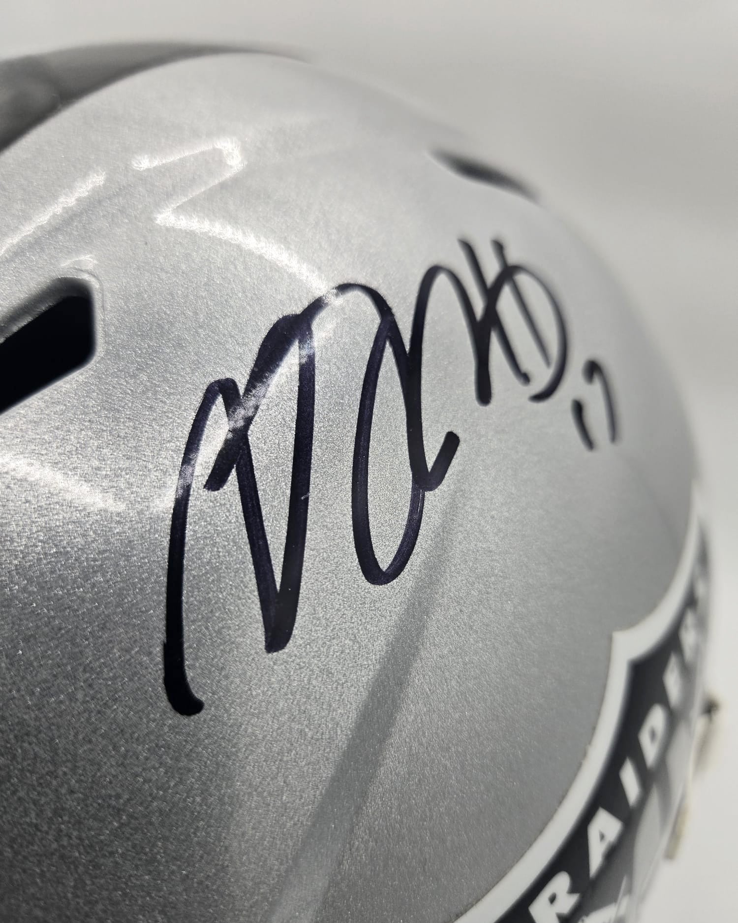 Davante Adams Signed NFL Helmet