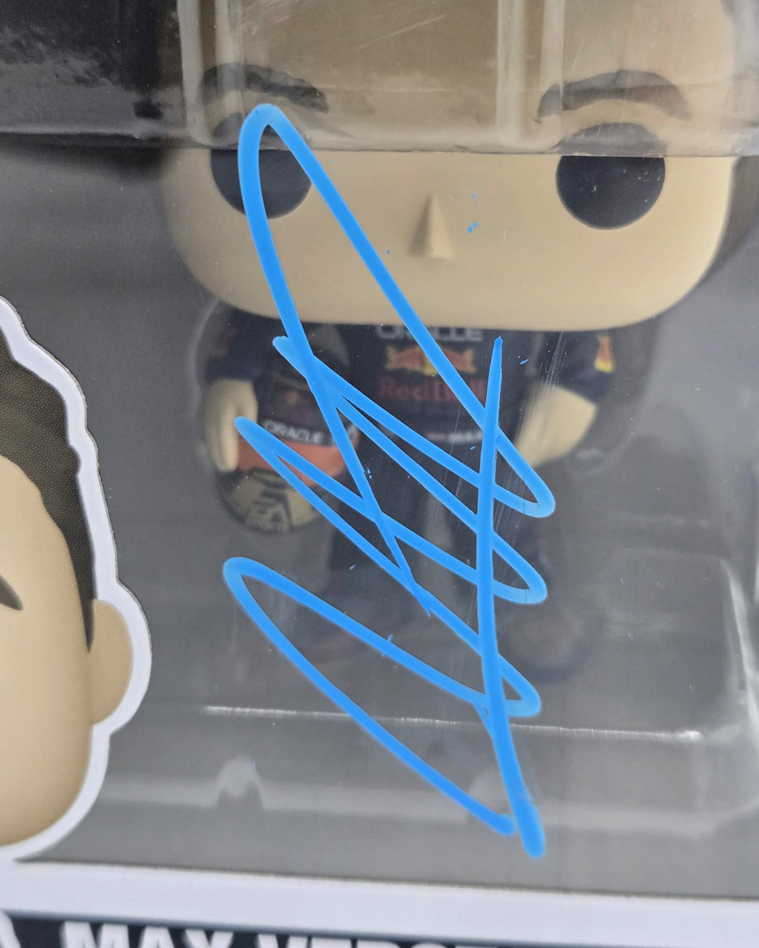 Max Verstappen Hand-Signed Red Bull Racing Funko Pop #08