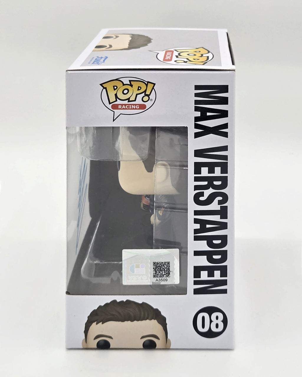 Max Verstappen Hand-Signed Red Bull Racing Funko Pop #08