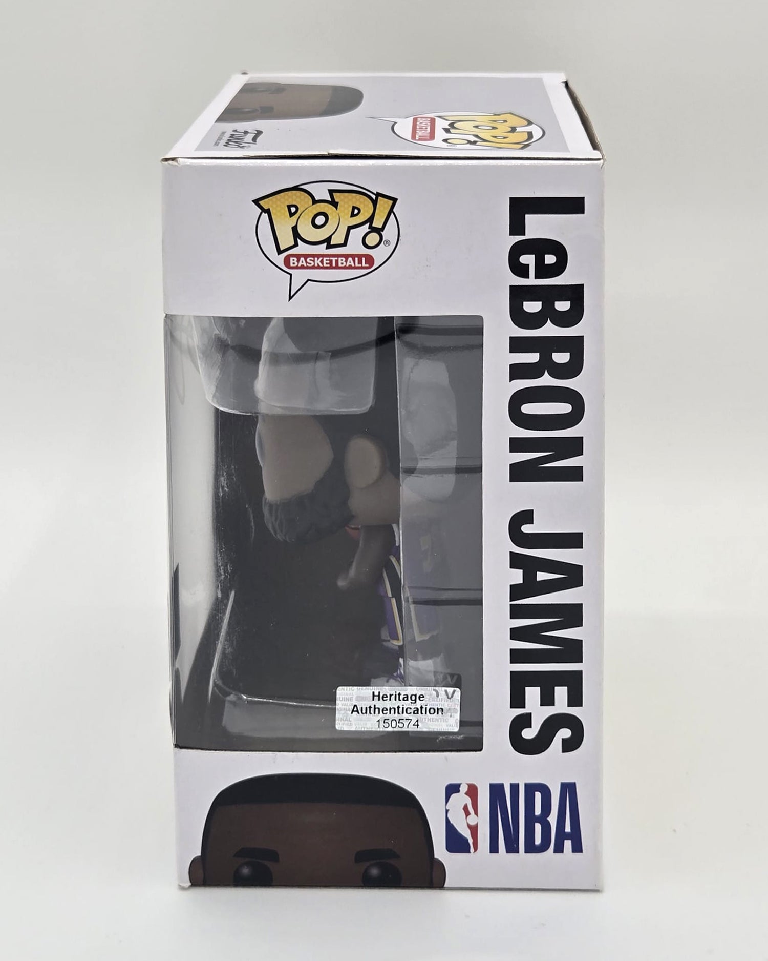 LeBron James Hand-Signed LA Lakers Funko Pop #66